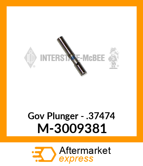 Gov Plunger - .37474 M-3009381