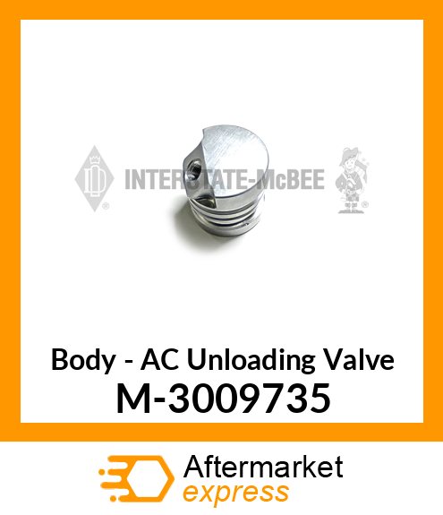 Body - AC Unloading Valve M-3009735