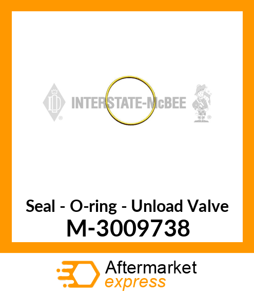 Seal - O-Ring - Unloading Valv M-3009738