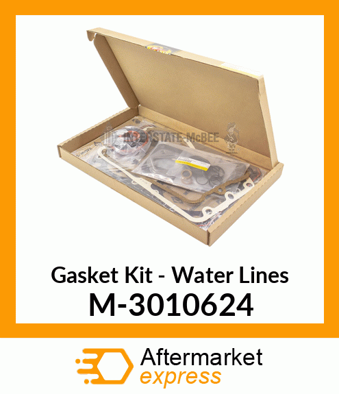 Gasket Set - Water Lines M-3010624