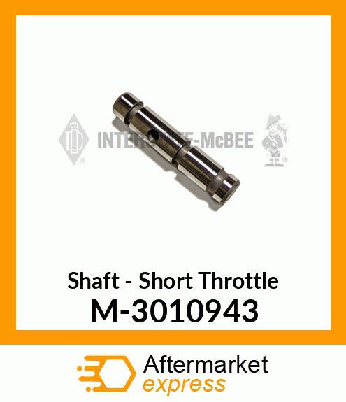 Shaft - Short Throttle M-3010943