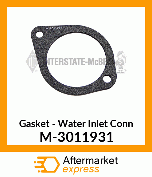 Gasket - Water Inlet Connectio M-3011931