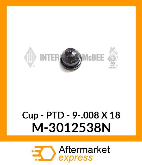 Cup - PTD - 8-.008 X 18° M-3012538N