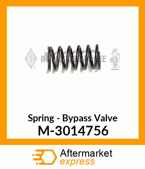 Spring - Bypass Valve M-3014756