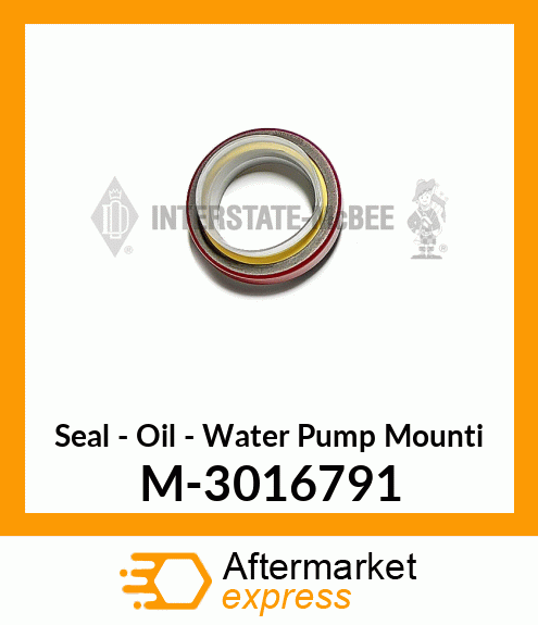 Seal - Oil - Water Pump Mtg M-3016791