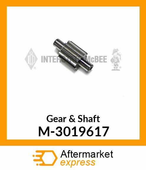 Gear & Shaft M-3019617