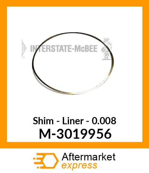 Shim - Liner - .008 M-3019956