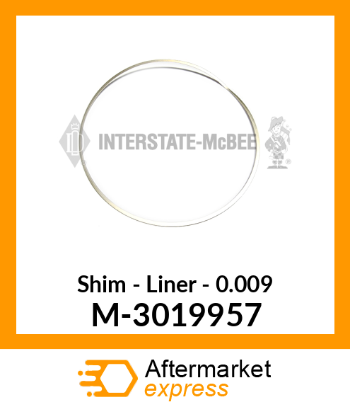 Shim - Liner - .009 M-3019957