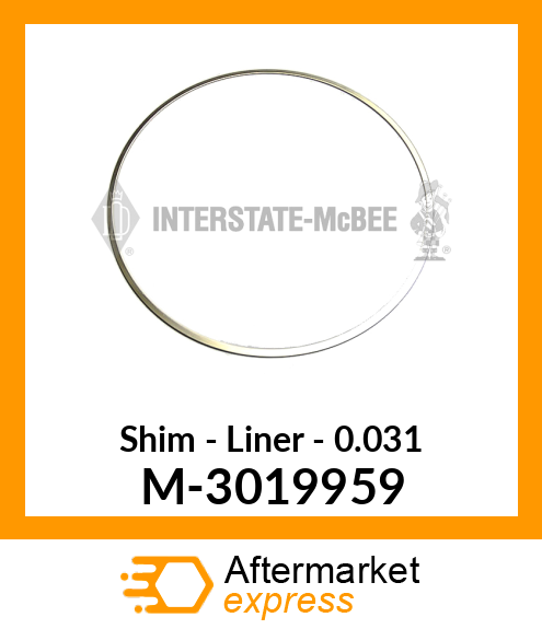 Shim - Liner - .031 M-3019959