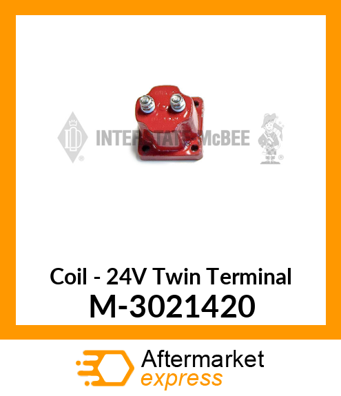 Coil - 24V Twin Terminal M-3021420