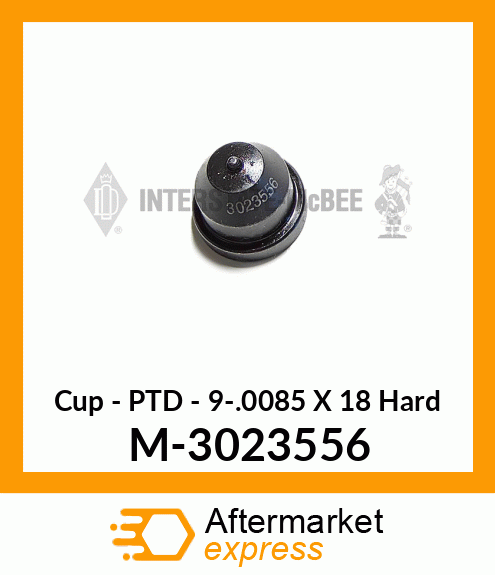 Cup - PTD - 9-.0085 X 18° Hard M-3023556