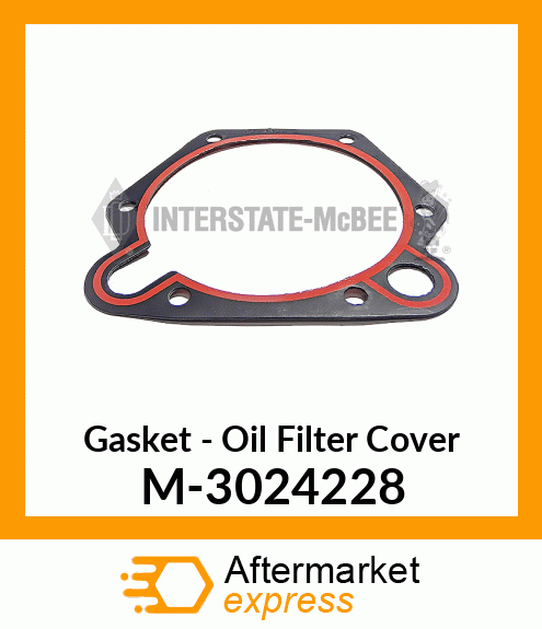 Gasket - Oil Filter Cover M-3024228