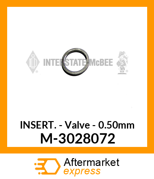 Insert - Valve - .50mm M-3028072