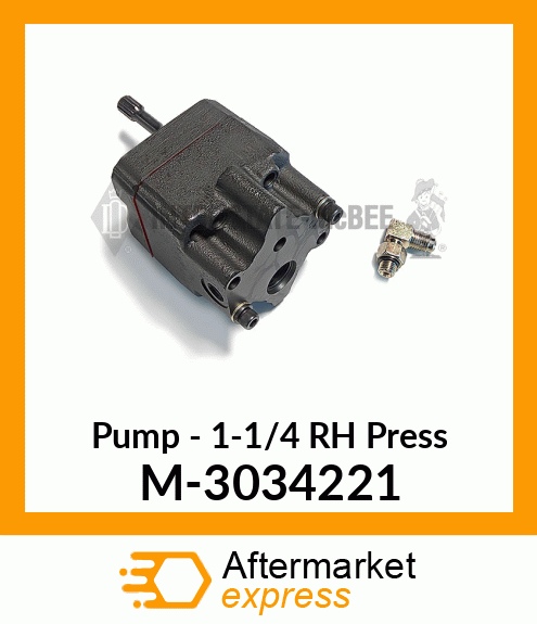 Pump - 1-1/4" RH Press M-3034221