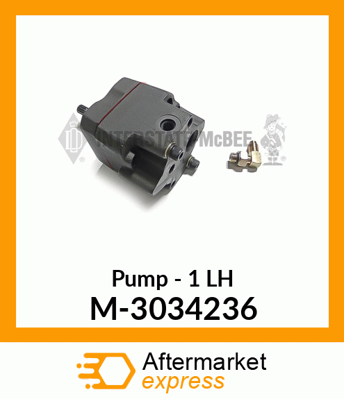 Pump - 1" LH M-3034236