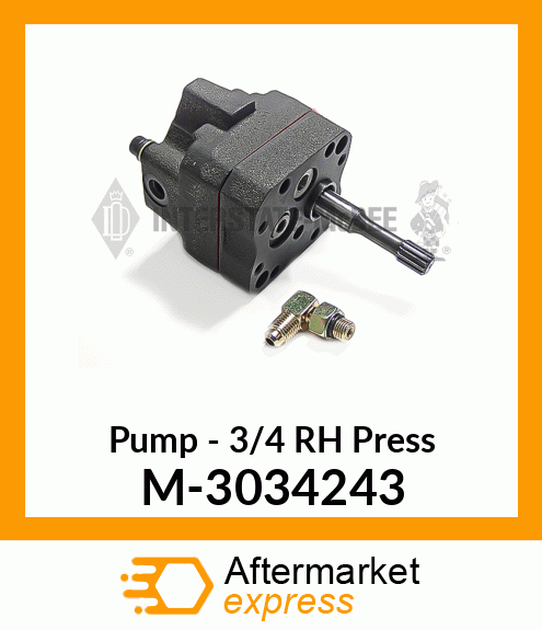 Pump - 3/4" RH Press M-3034243