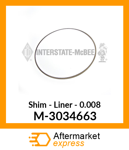 Shim - Liner - .008 M-3034663