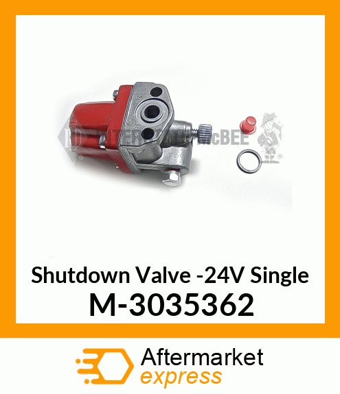 Shutdown Valve -24V Single M-3035362