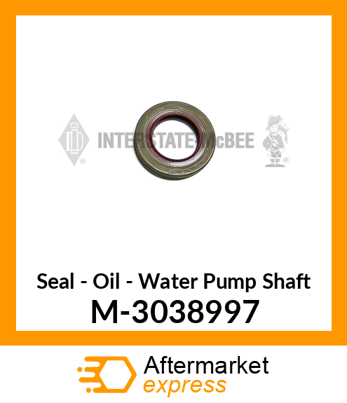 Seal - Oil - Water Pump Shaft M-3038997