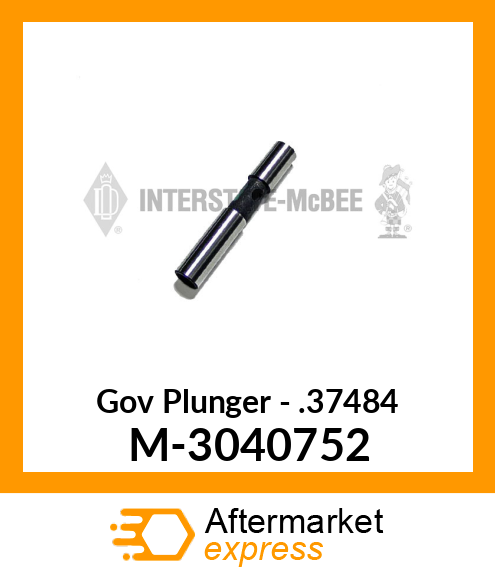 Gov Plunger - .37484 M-3040752