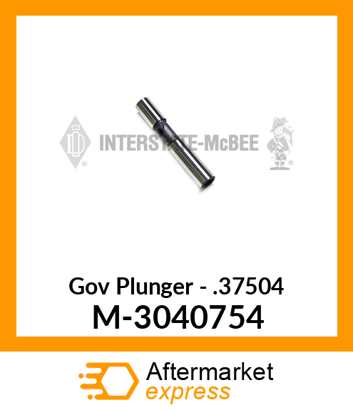 Gov Plunger - .37504 M-3040754