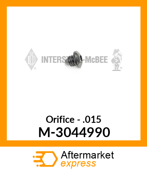 Orifice - .015 M-3044990