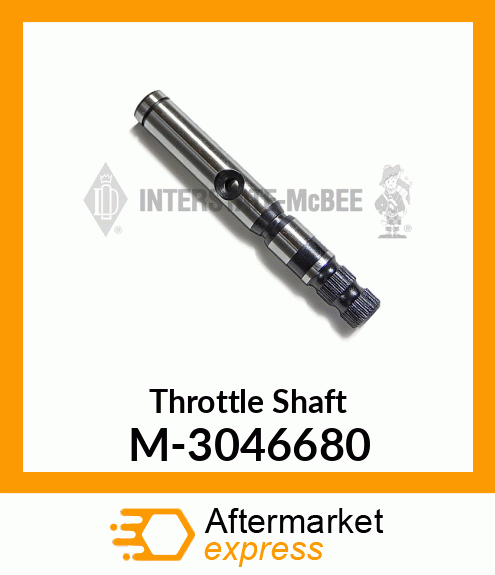 Throttle Shaft M-3046680