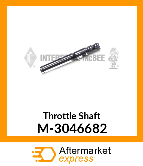 Throttle Shaft M-3046682