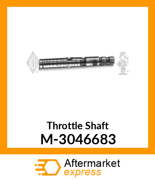 Throttle Shaft M-3046683