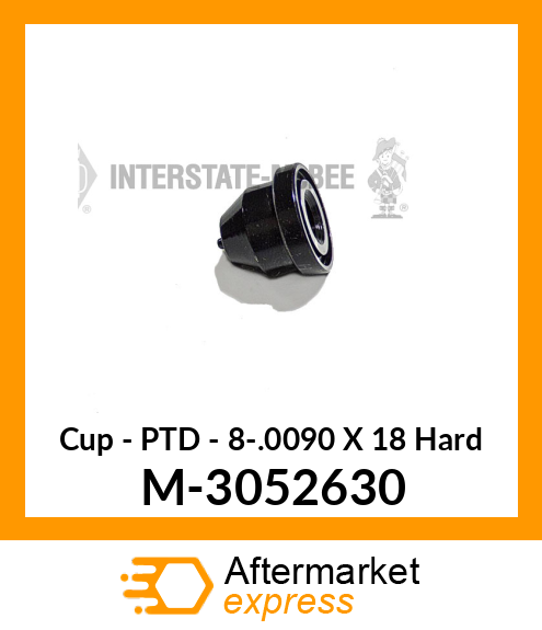 Cup - PTD - 8-.0090 X 18° Hard M-3052630