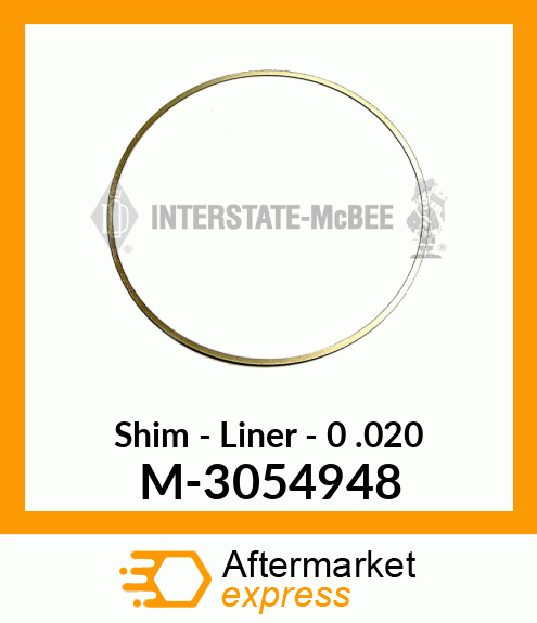 Shim - Liner - .020 M-3054948