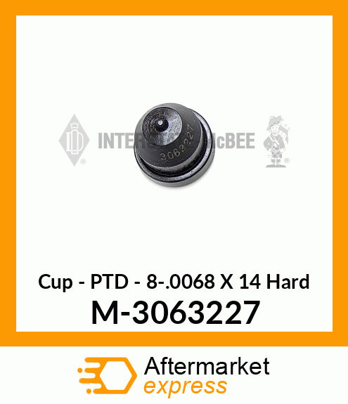 Cup - PTD - 8-.0068 X 14° Hard M-3063227