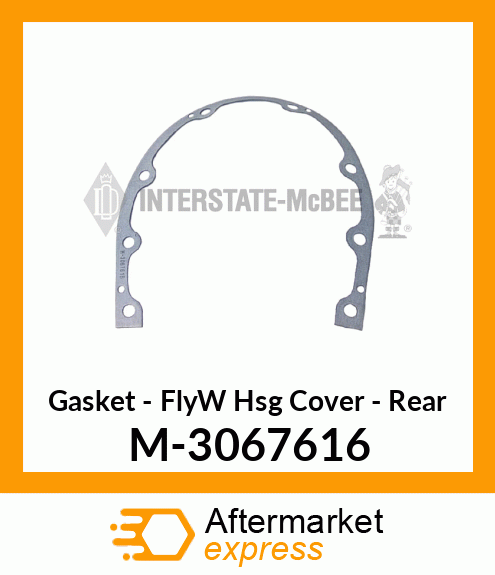 Gasket - Rear FW Hsg Cover M-3067616