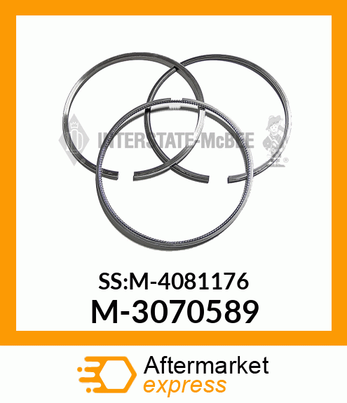 Spare part M-3070589 + SS:M-4081176