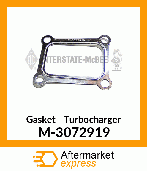 Gasket - Turbocharger M-3072919