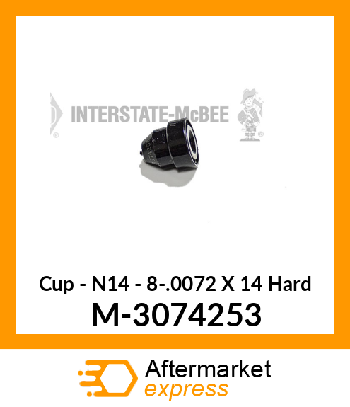 Cup - N14 - 8-.0072 X 14° Hard M-3074253