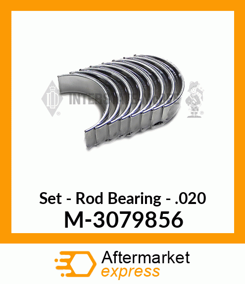 Set - Rod Bearing - .020 M-3079856