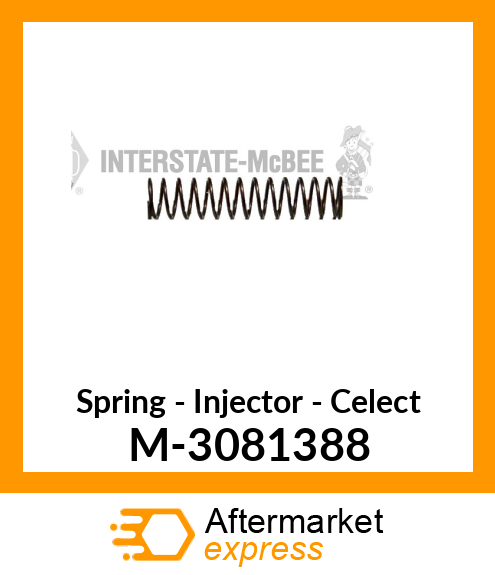 Spring - Injector - Celect M-3081388