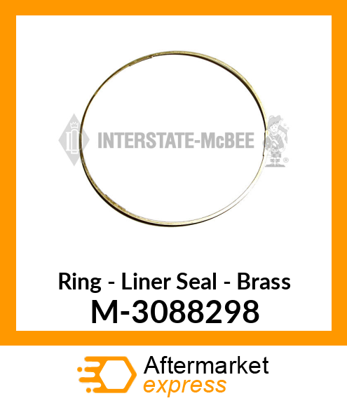 Ring - Liner Seal - Brass M-3088298