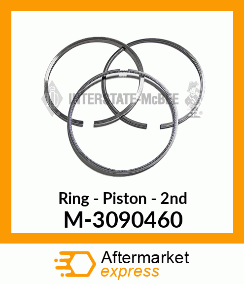 Ring - Piston - Second M-3090460