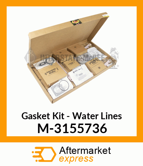 Gasket Set - Water Lines M-3155736