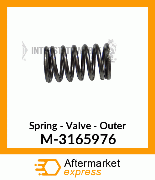 Spring - Valve - Outer M-3165976