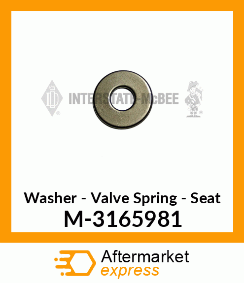 Washer - Valve Spring Seat M-3165981