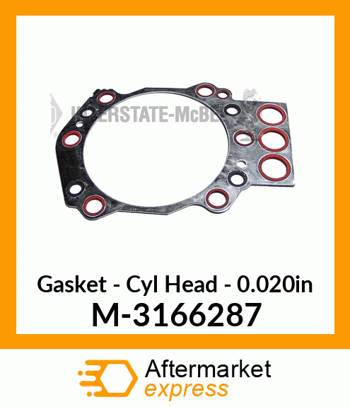 Gasket - Cylinder Head - .020 M-3166287