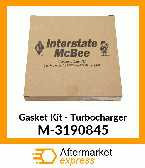 Kit-Gasket, Turbocharger M-3190845