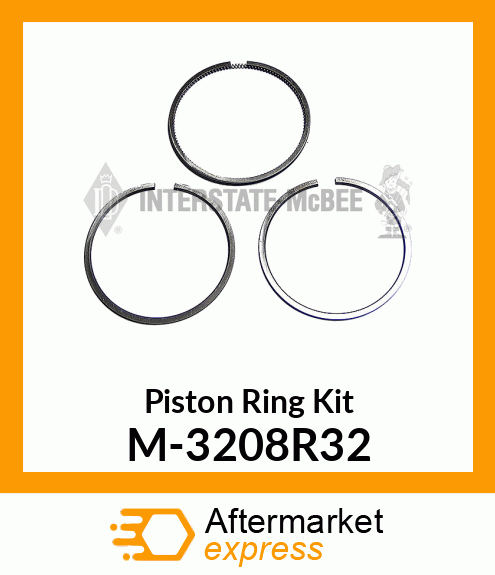 Ring Set - Piston M-3208R32