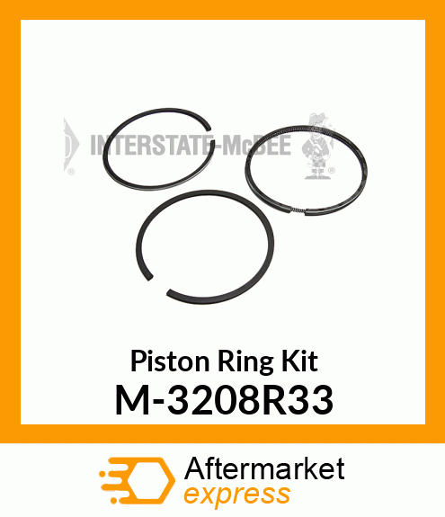 Ring Set - Piston M-3208R33