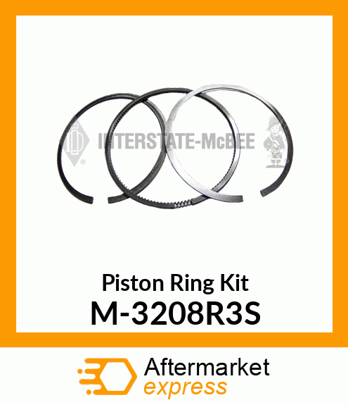 Ring Set - Piston M-3208R3S