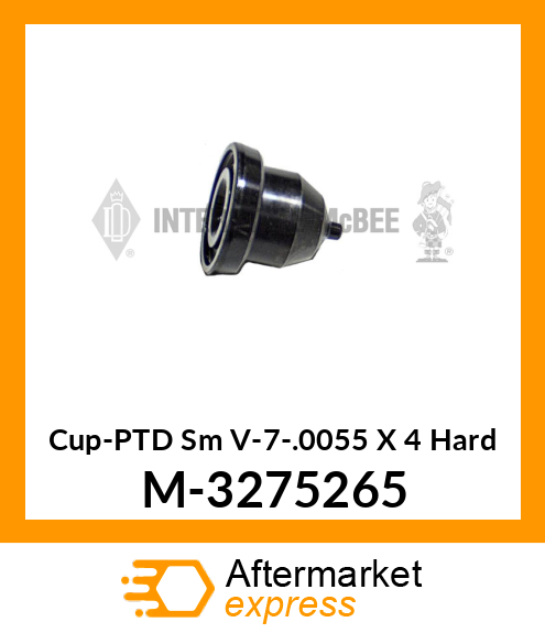 Cup-PTD Sm V-7-.0055 X 4° Hard M-3275265