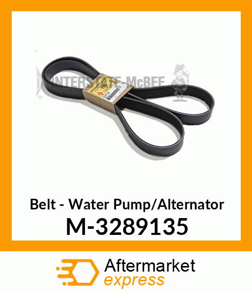 Belt - Water Pump/Alternator M-3289135